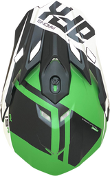 FX-19R Helmet - Racing - Matte Green - Large