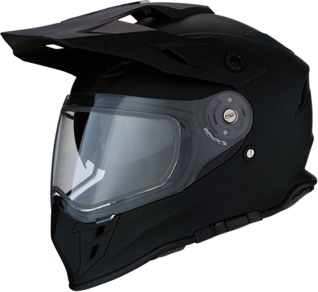 Range Snow Helmet - Dual Pane - Flat Black - Large