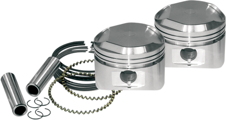 Piston Kit - for S&S Super Stock® Cylinder Heads - XL 1200 - Standard 1991 - 2003