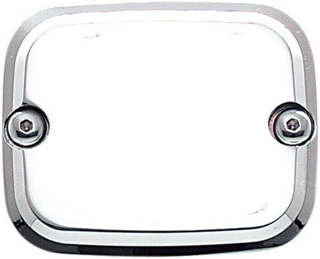 Master Cylinder Cover - Brake - Front - Smooth - Chrome 1996 - 2009