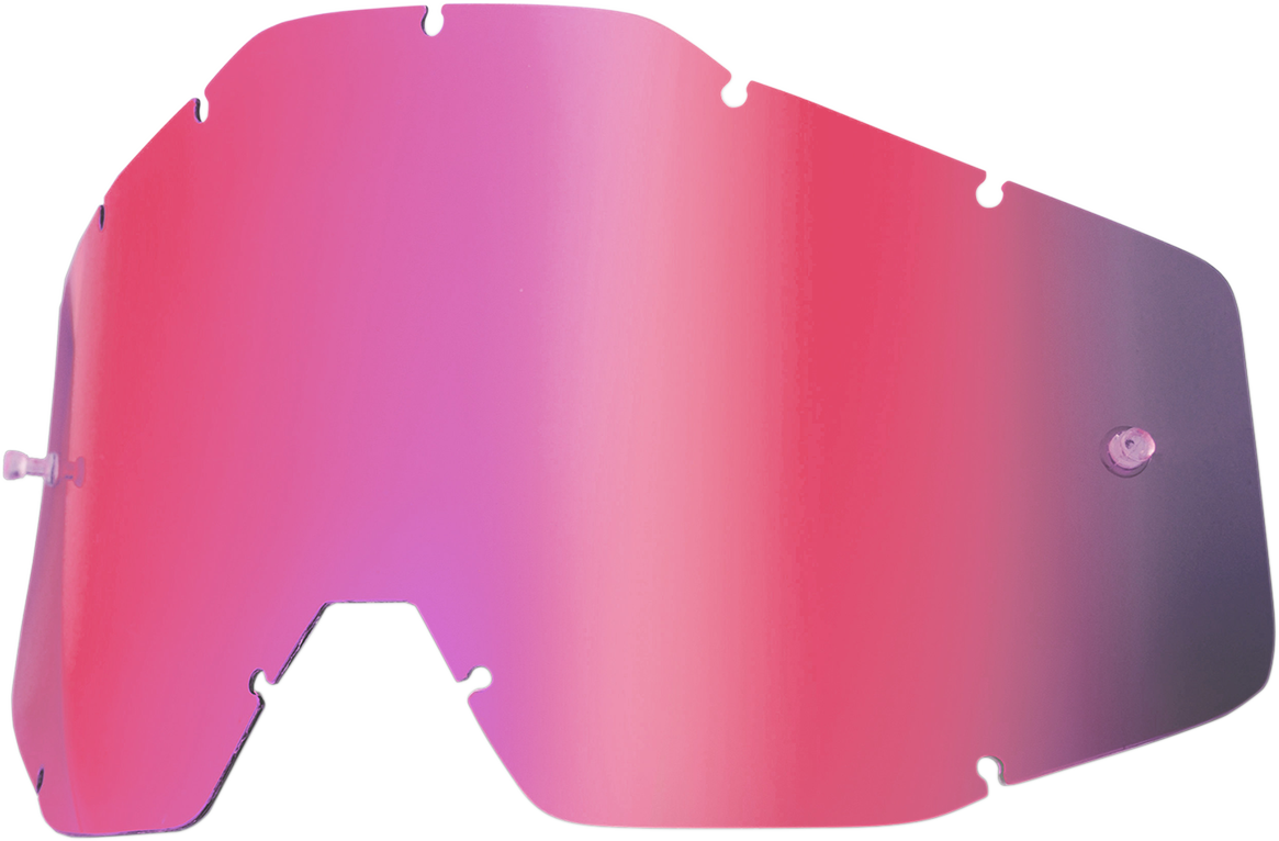 Accuri/Strata/Racecraft Lens - Pink Smoke Mirror