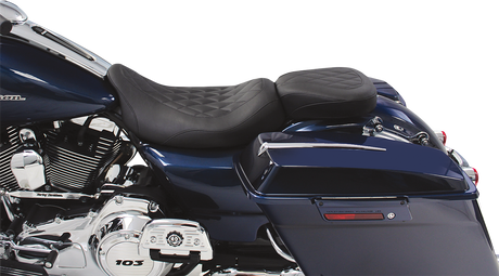 Seat - Wide Tripper™ Solo - without Backrest - Diamond - Black 2008 - 2021