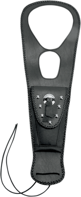 Pouch Tank Bib - Studded - Black - Honda 2002 - 2008