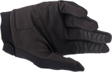 Youth Full Bore Gloves - Black - XS