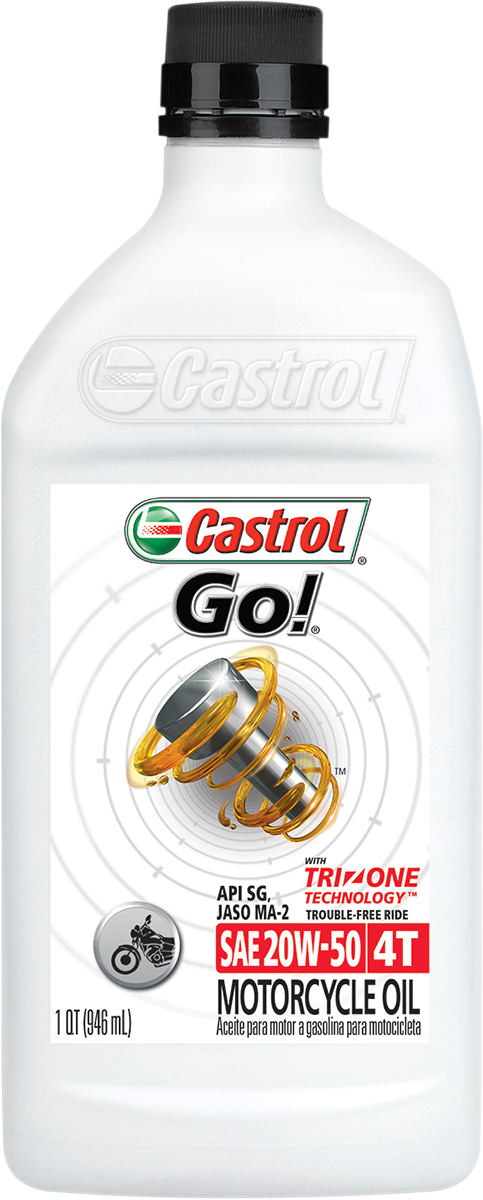 Go! Mineral 4T Engine Oil - 20W-50 - 1 U.S. quart