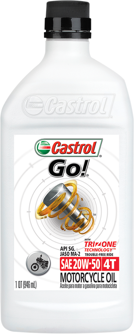 Go! Mineral 4T Engine Oil - 20W-50 - 1 U.S. quart