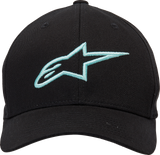 Ageless Curve Hat - Black/Light Aqua - Small/Medium