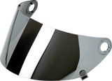 Gringo S Gen 2 Shield - Flat - Chrome Mirror