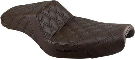 Step-Up Seat - Full Lattice Stitch - Brown - XL 2004 - 2020