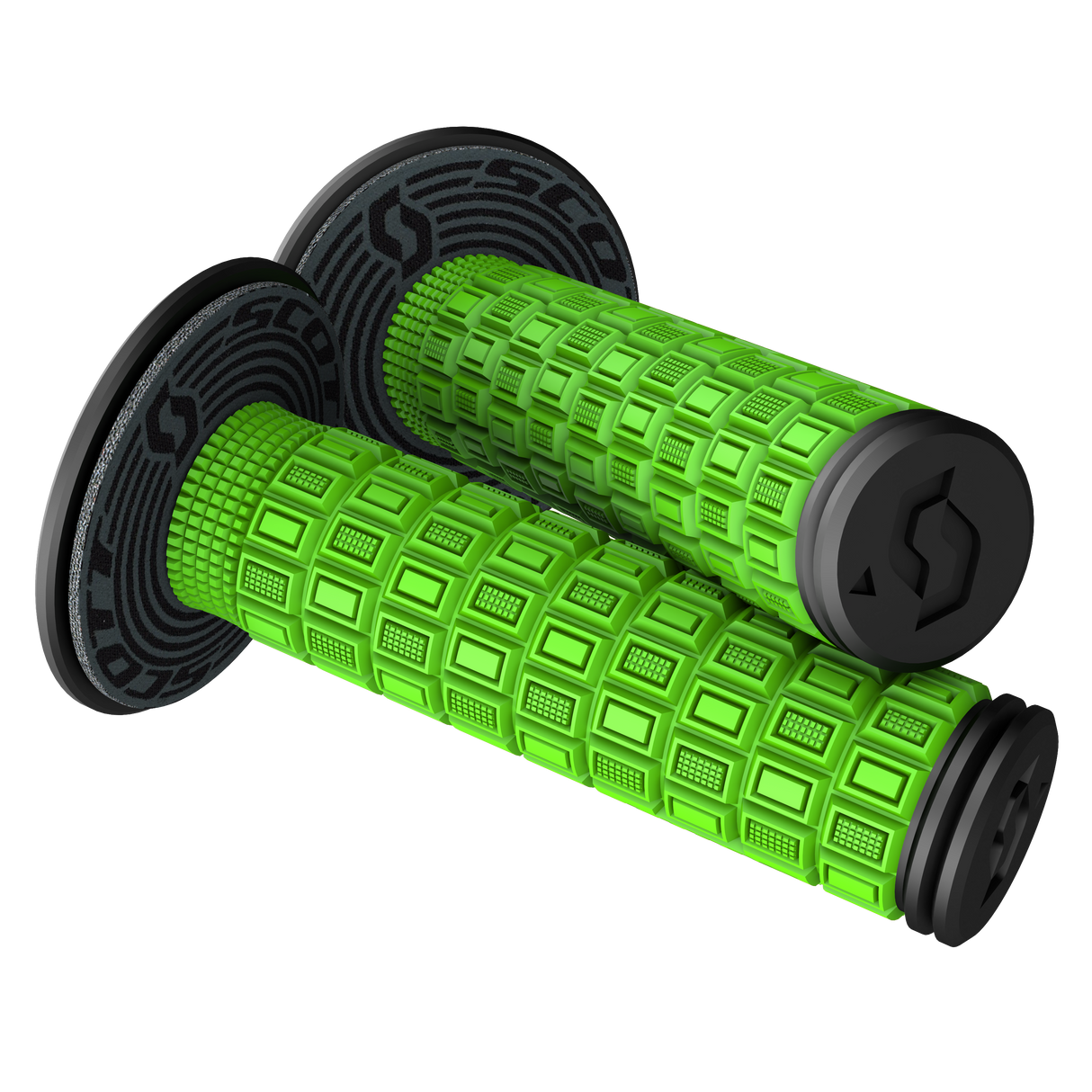 Grips - Mellow - Green/Black