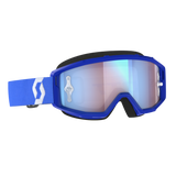 Primal Goggles - Blue/White - Blue Chrome Works