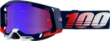 Racecraft 2 Goggles - Republic - Red/Blue Mirror