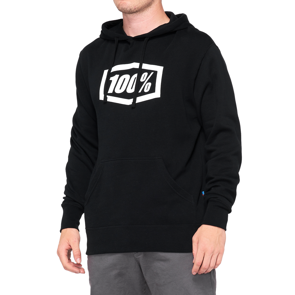 Hoodie Icon - Black - Large