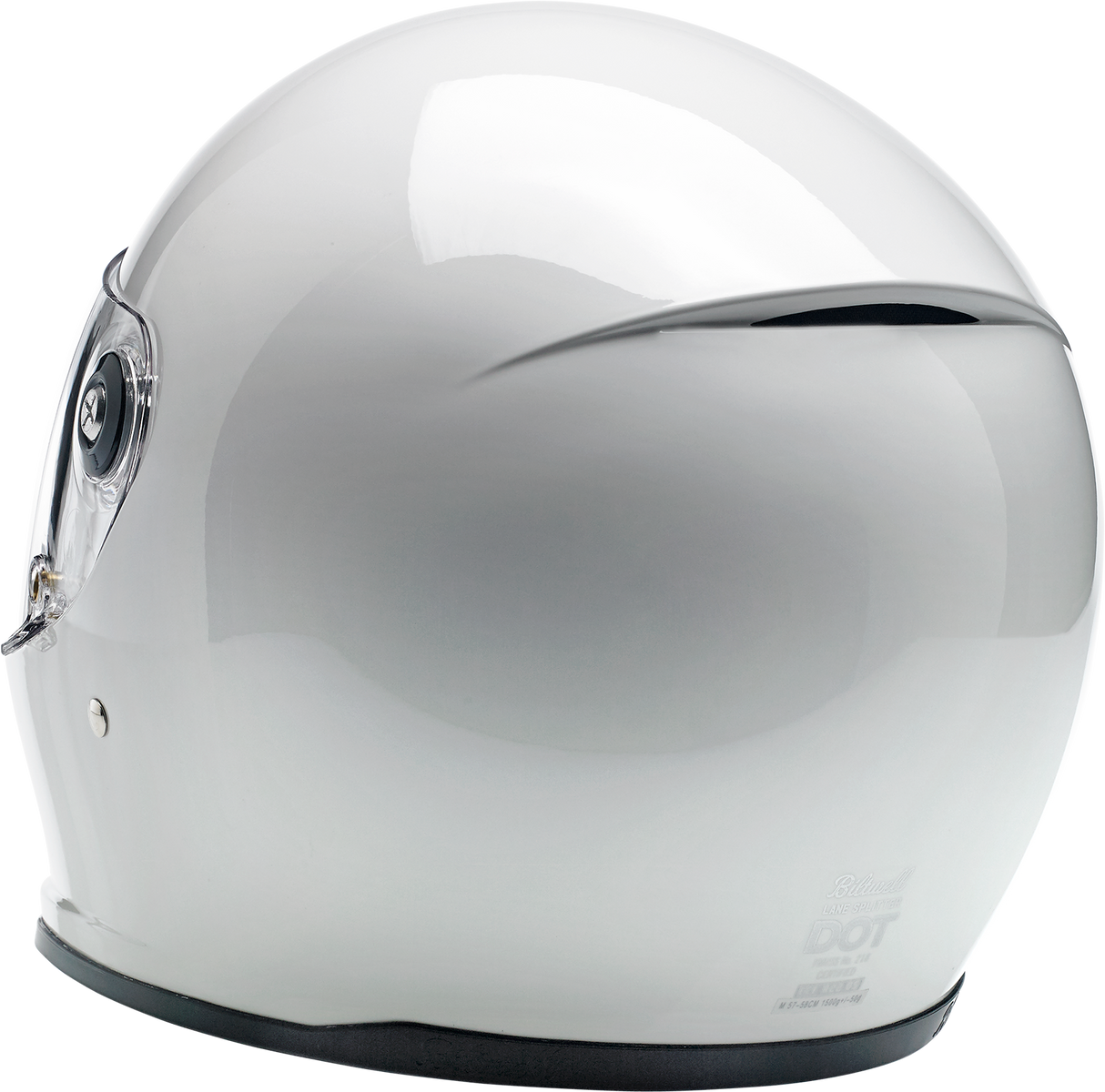 Lane Splitter Helmet - Gloss White - 2XL