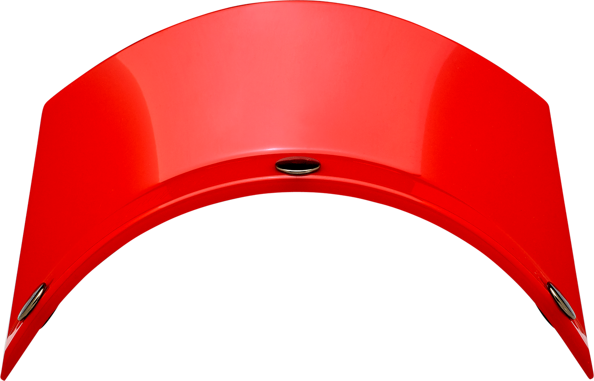 Moto 3-Snap Visor - Red