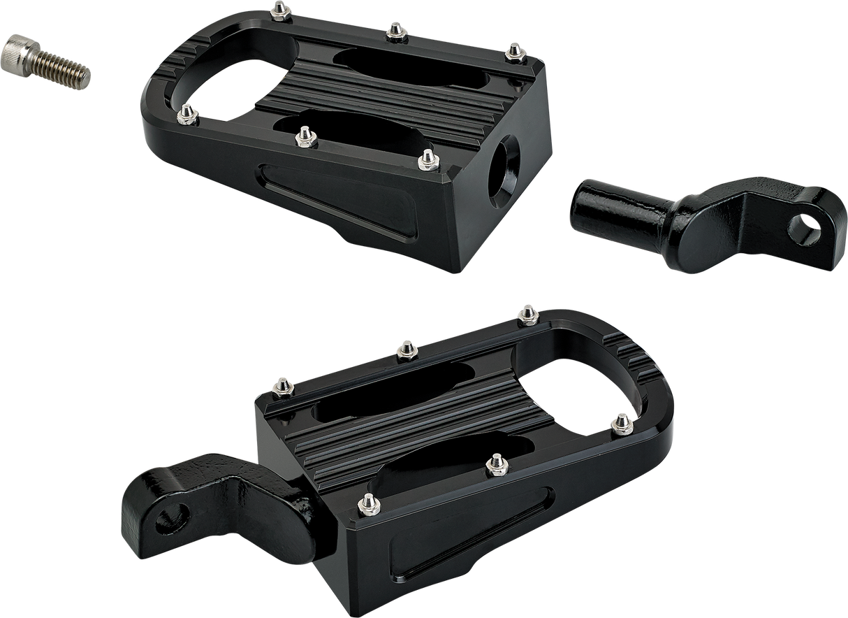 XL Step Footpegs - Black