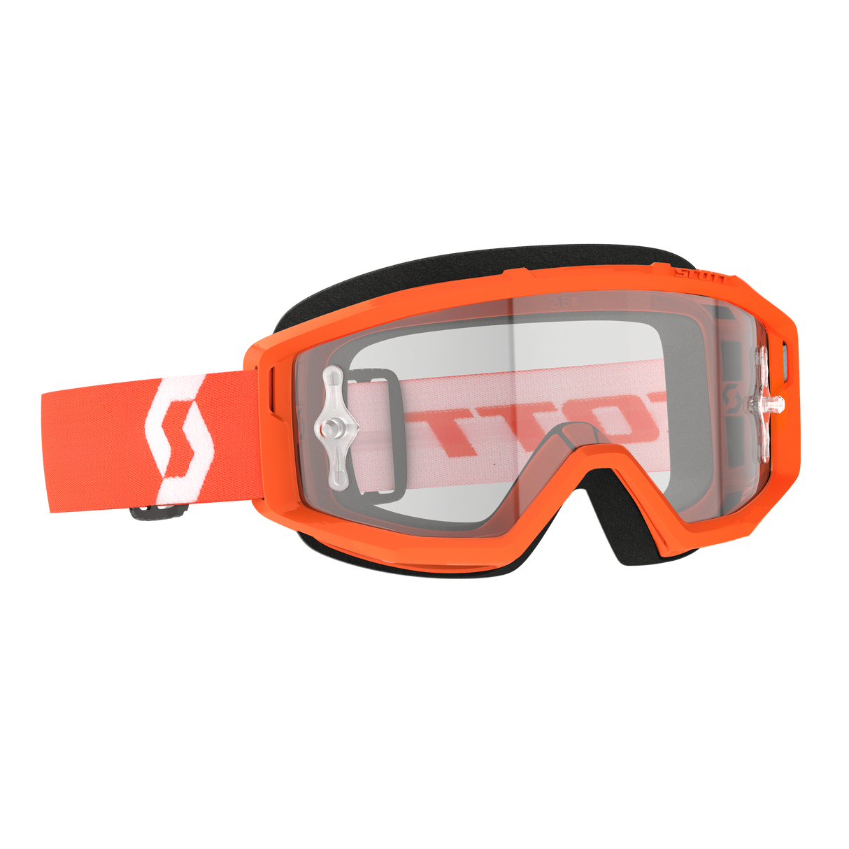 Primal Goggles - Orange/White - Clear