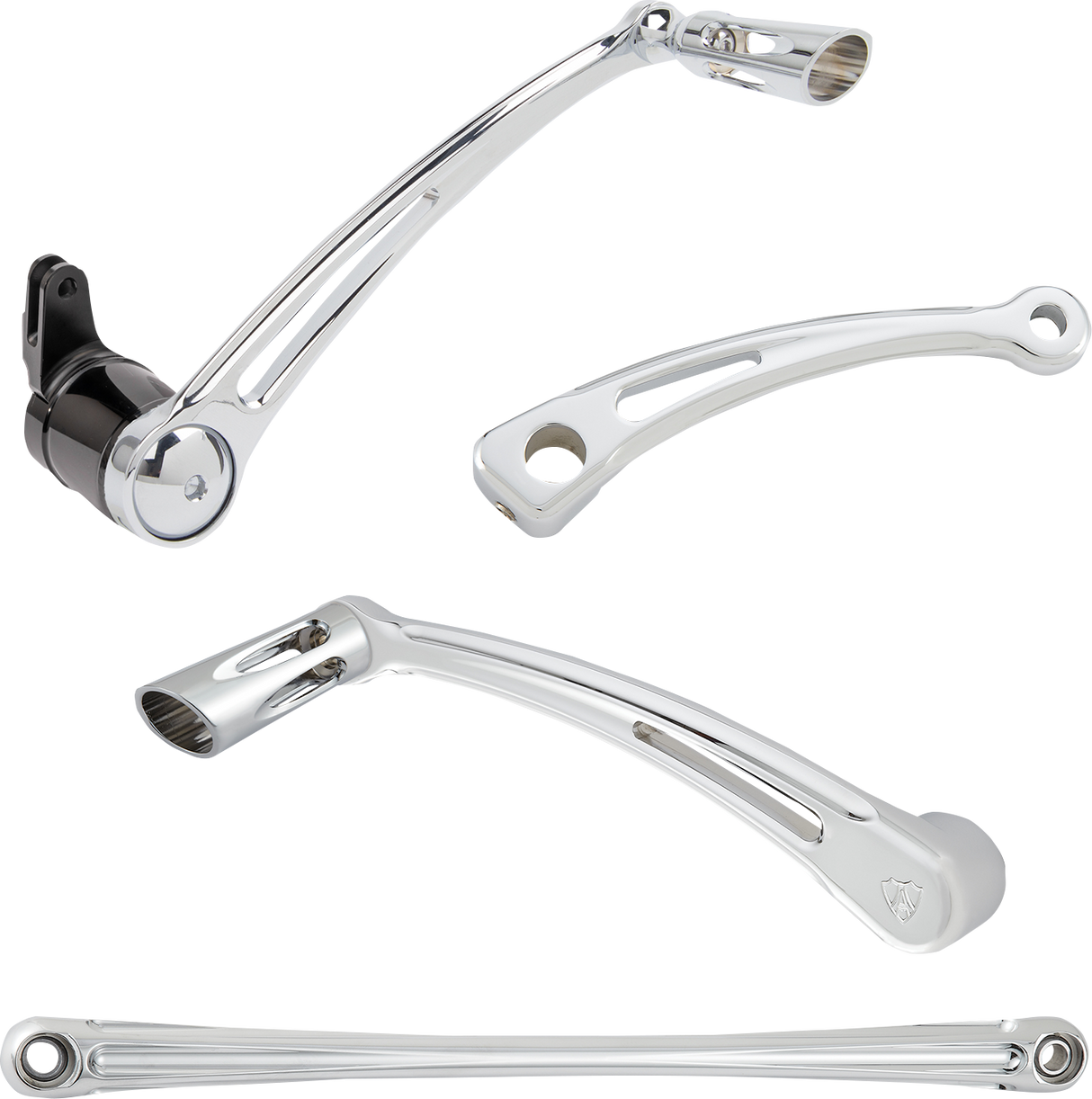 Deep Cut Foot Control Kit w/ Toe Shifter - Chrome 2000 - 2022