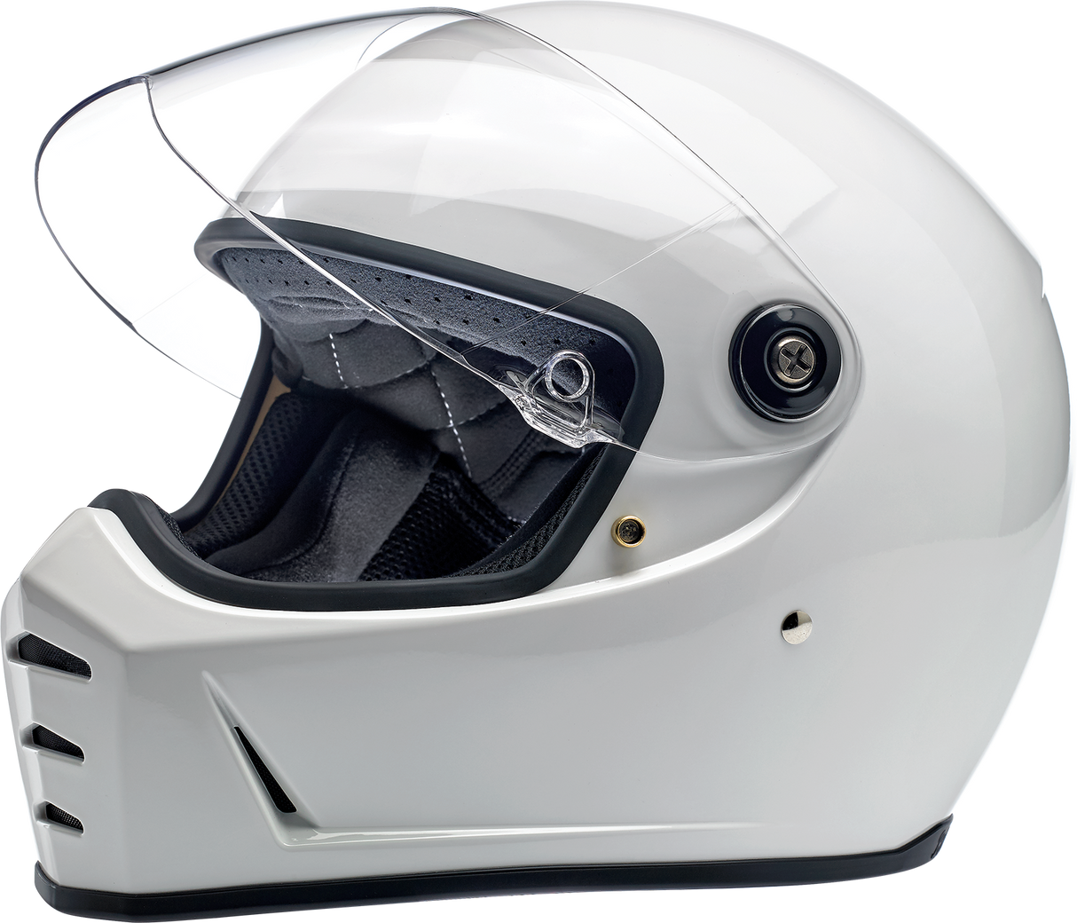 Lane Splitter Helmet - Gloss White - Medium