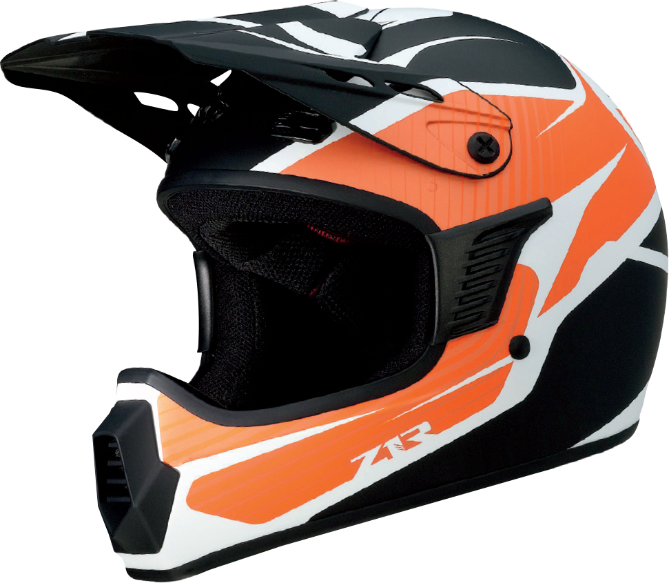 Child Rise Helmet - Flame - Orange - S/M