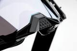 Armega Goggles - Black - Silver Flash Mirror